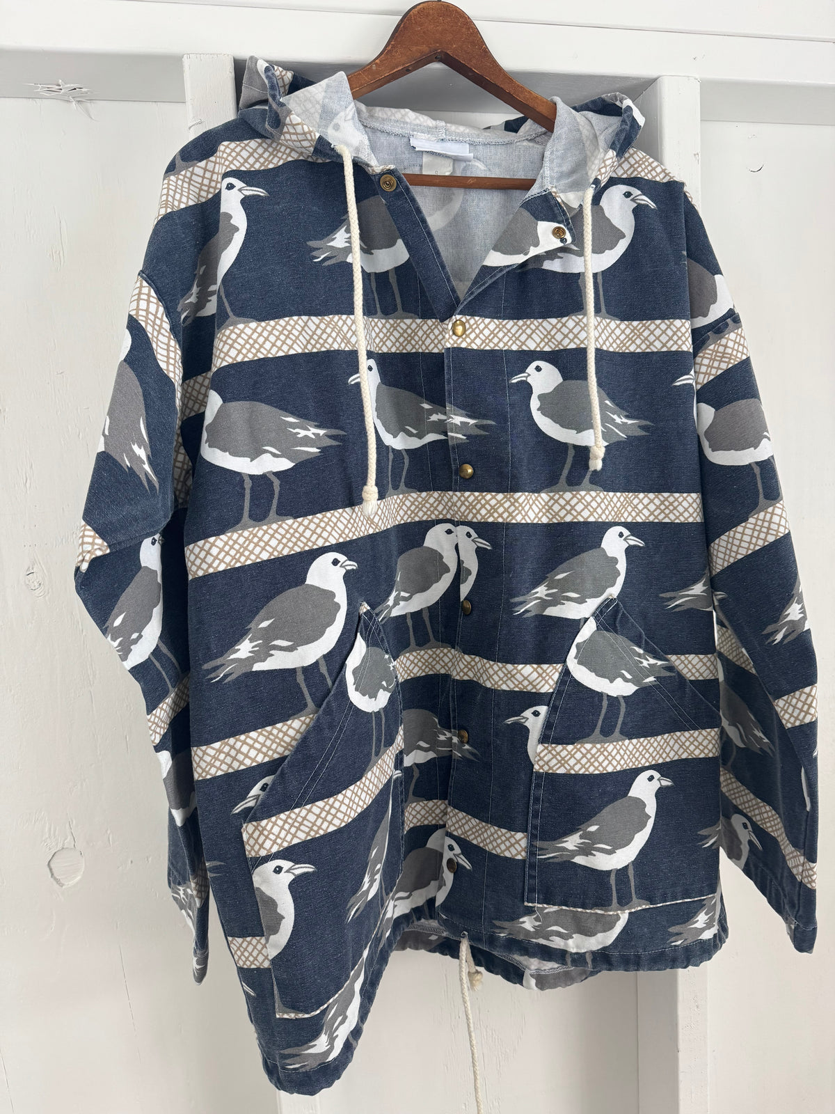 Vintage Seagull Hooded Jacket