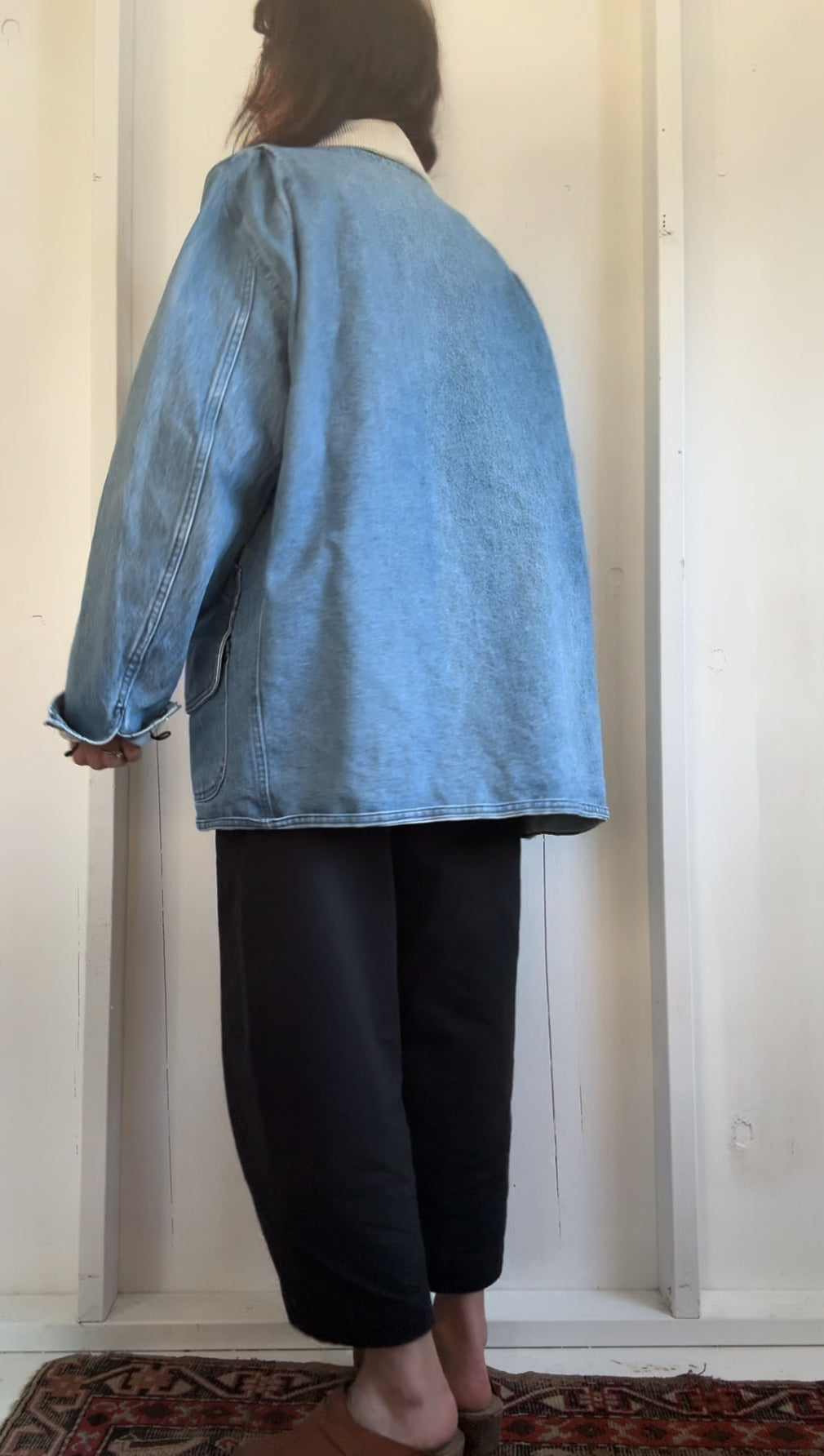 Vintage LL Bean Denim Barn Coat