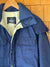 Vintage Woolrich Blanket Lined Parka - Navy Blue