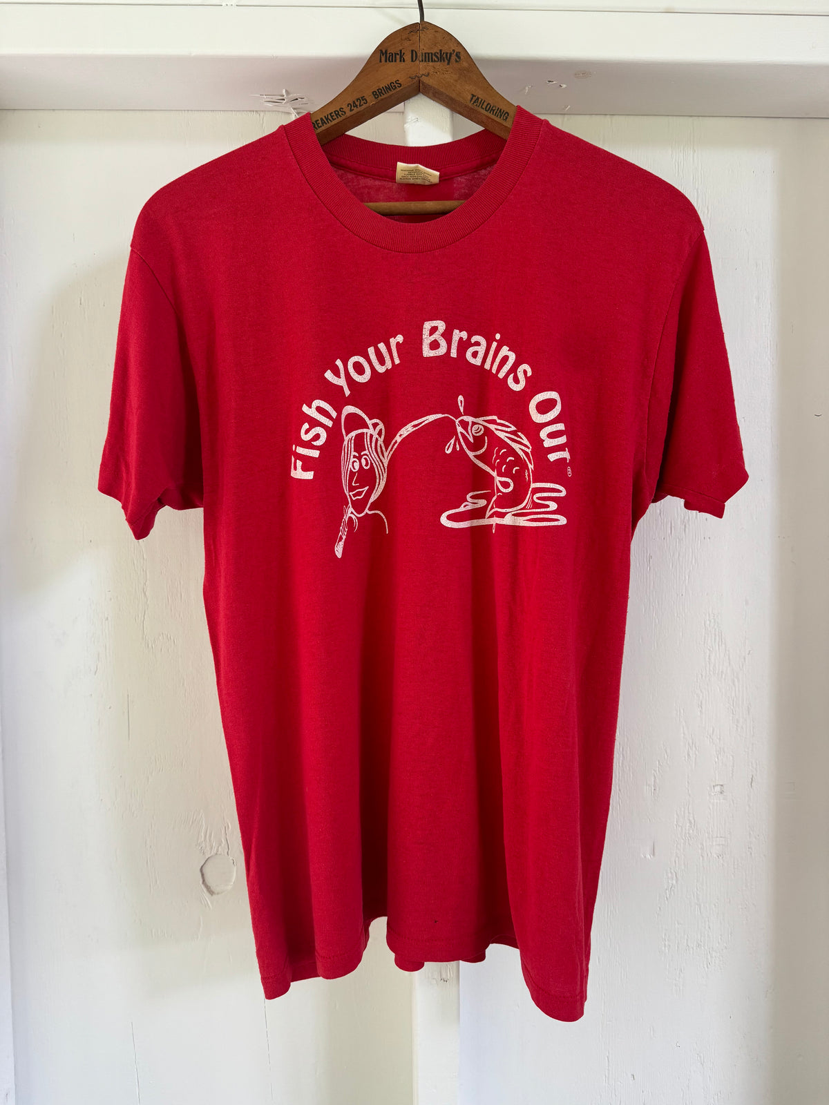 Vintage Fish Your Brains Out Tee Shirt