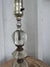 Vintage Glass Globe Table Lamp 12” Tall