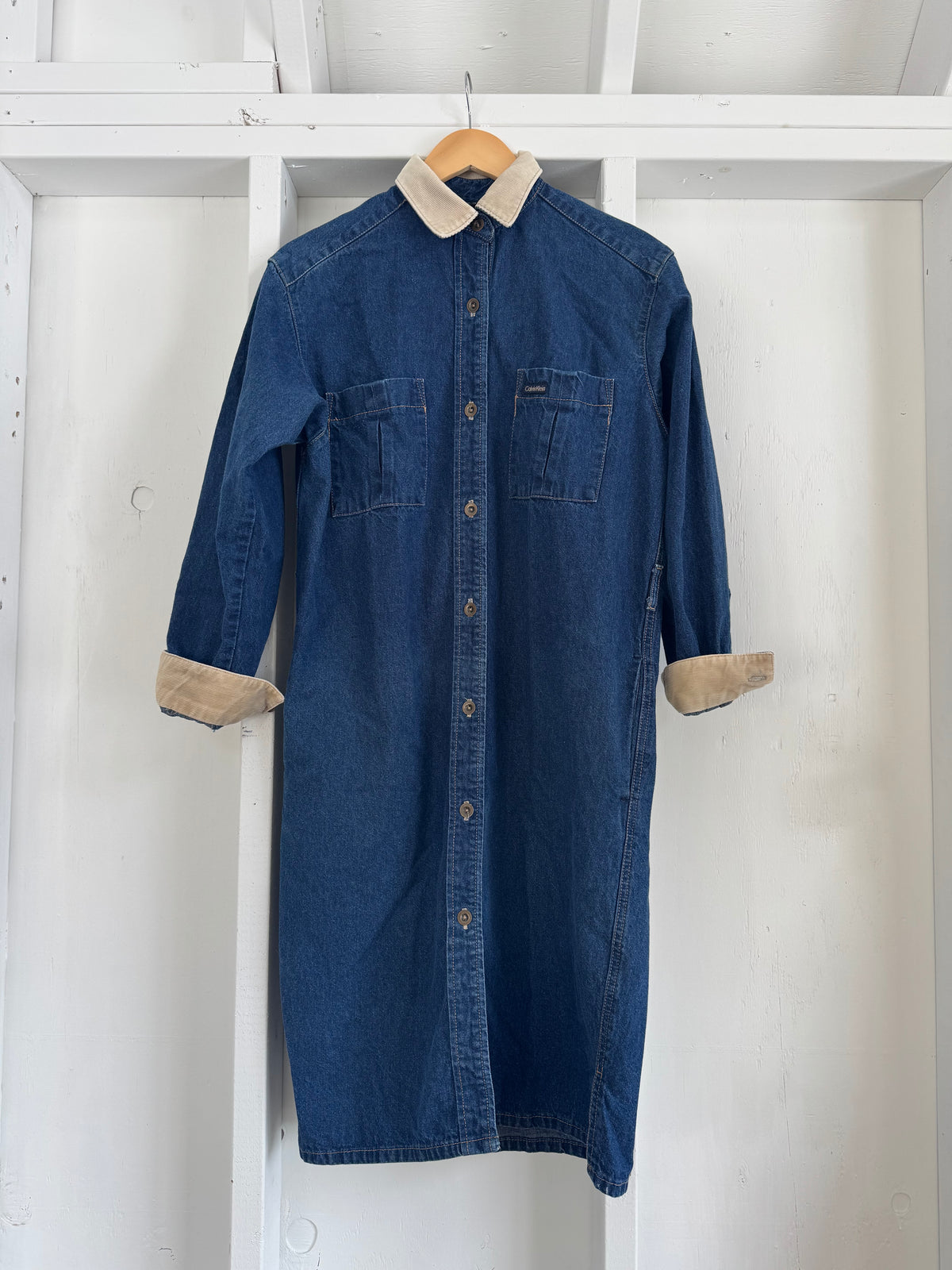 Vintage Calvin Klein Denim Duster