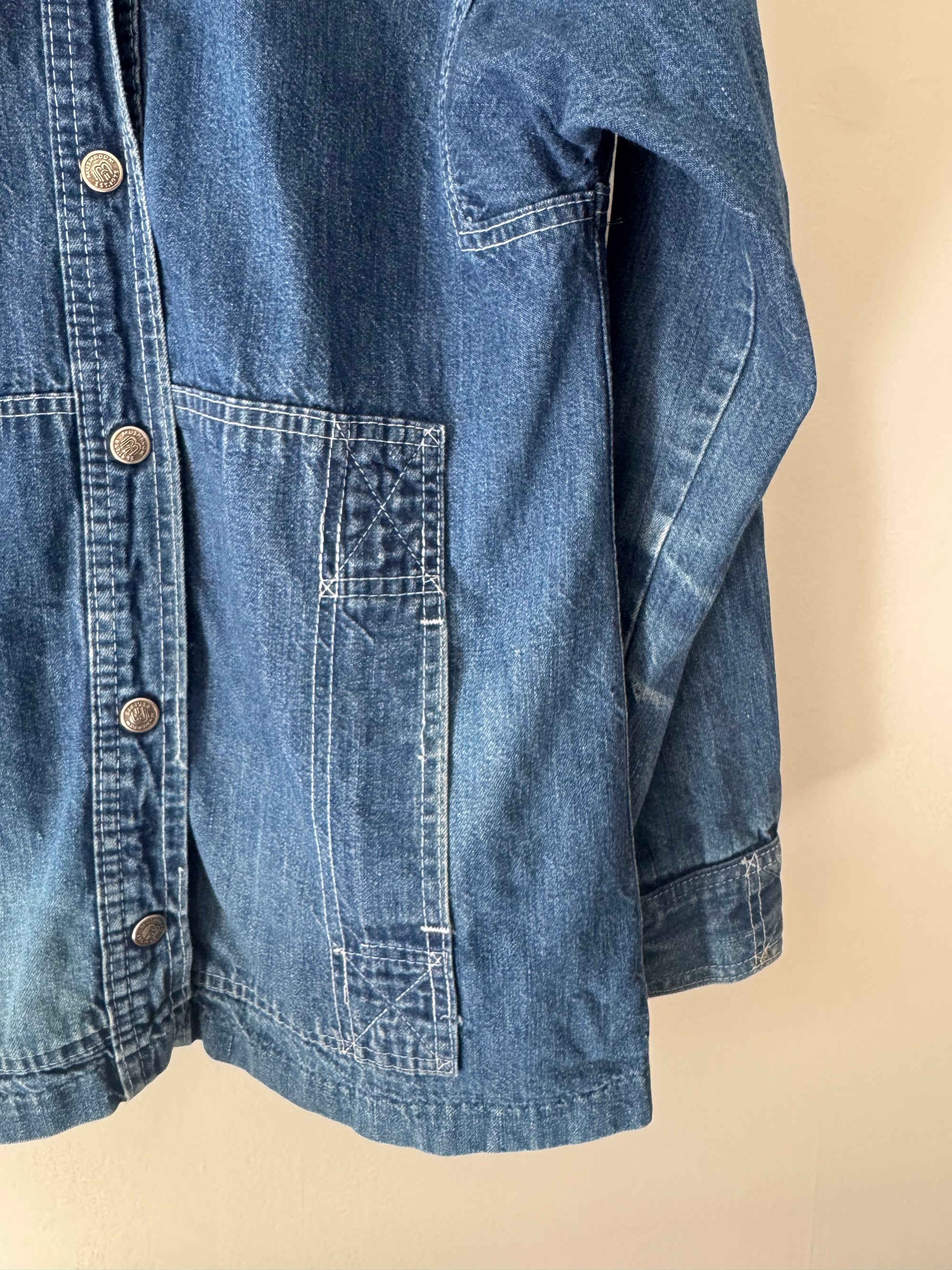 VTG Denim Hooded Jacket