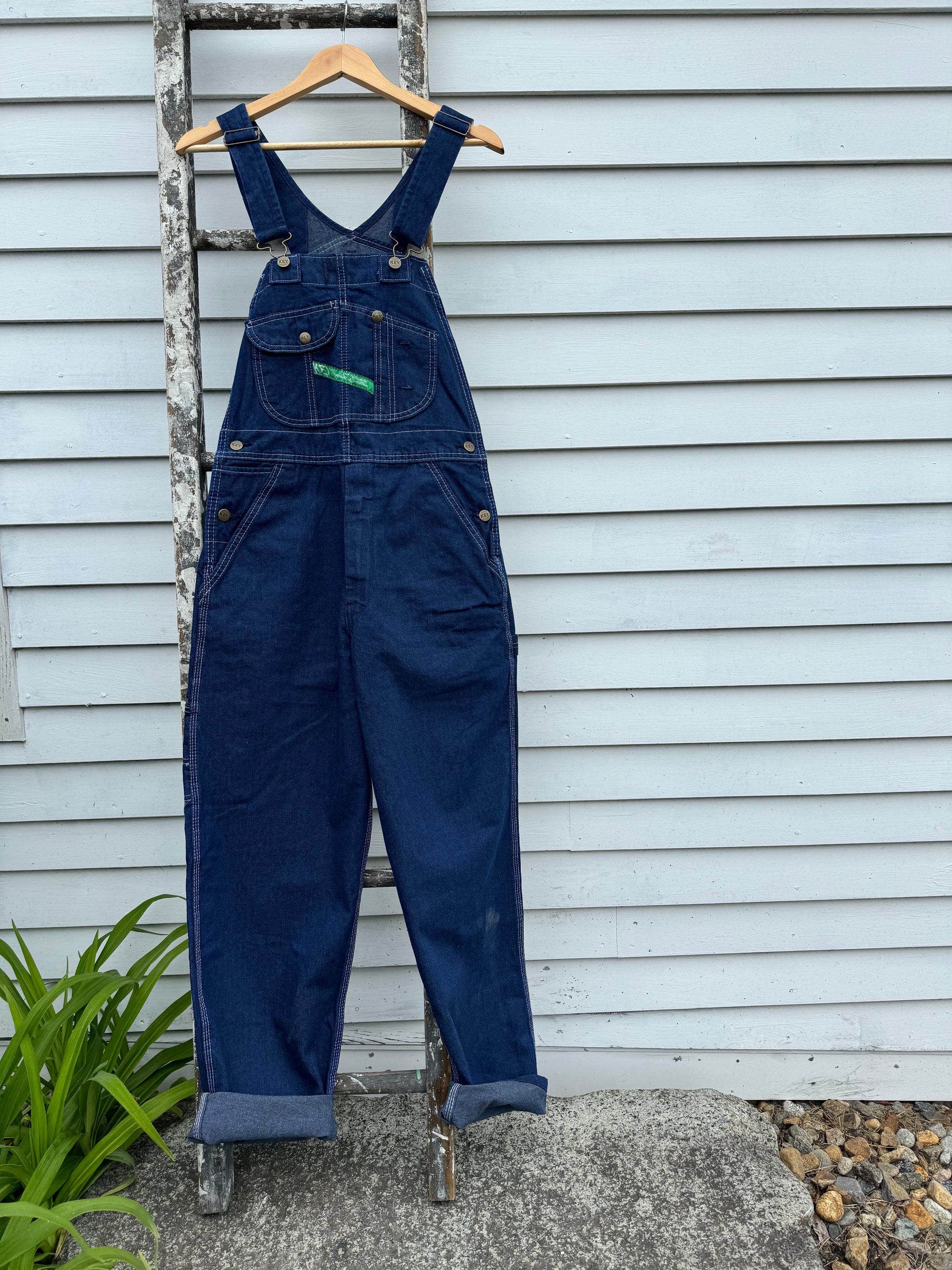 Deadstock Vintage Key Imperial Denim Overalls