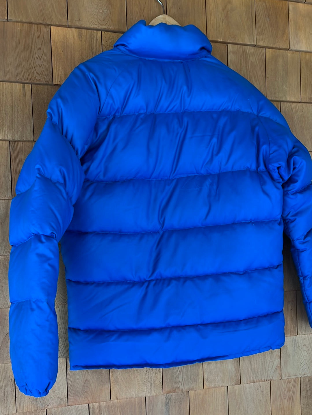 Vintage Alta Down Vest Coat - Bright Blue