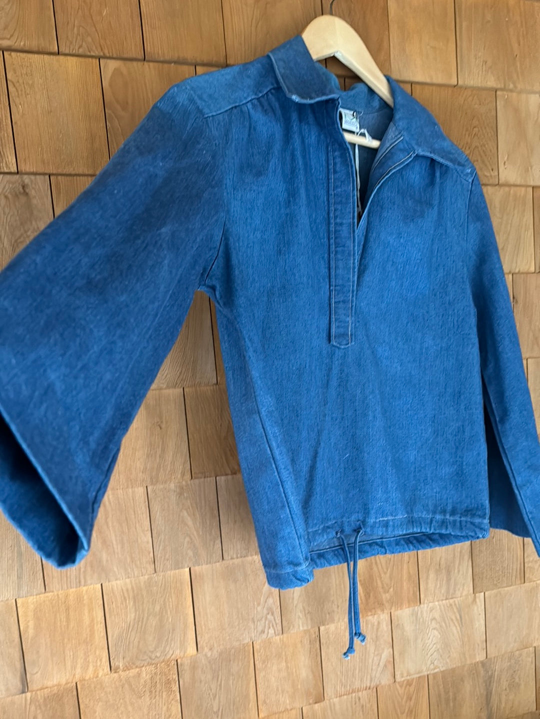 Vintage Denim Pop Over Shirt