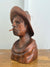 Vintage Wooden Fisherman Head