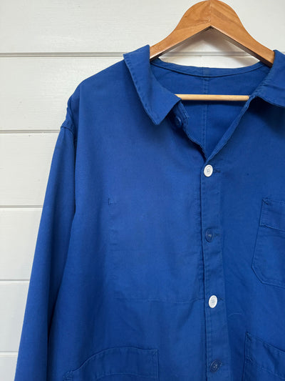 Vintage Chore Coat - Bright Blue