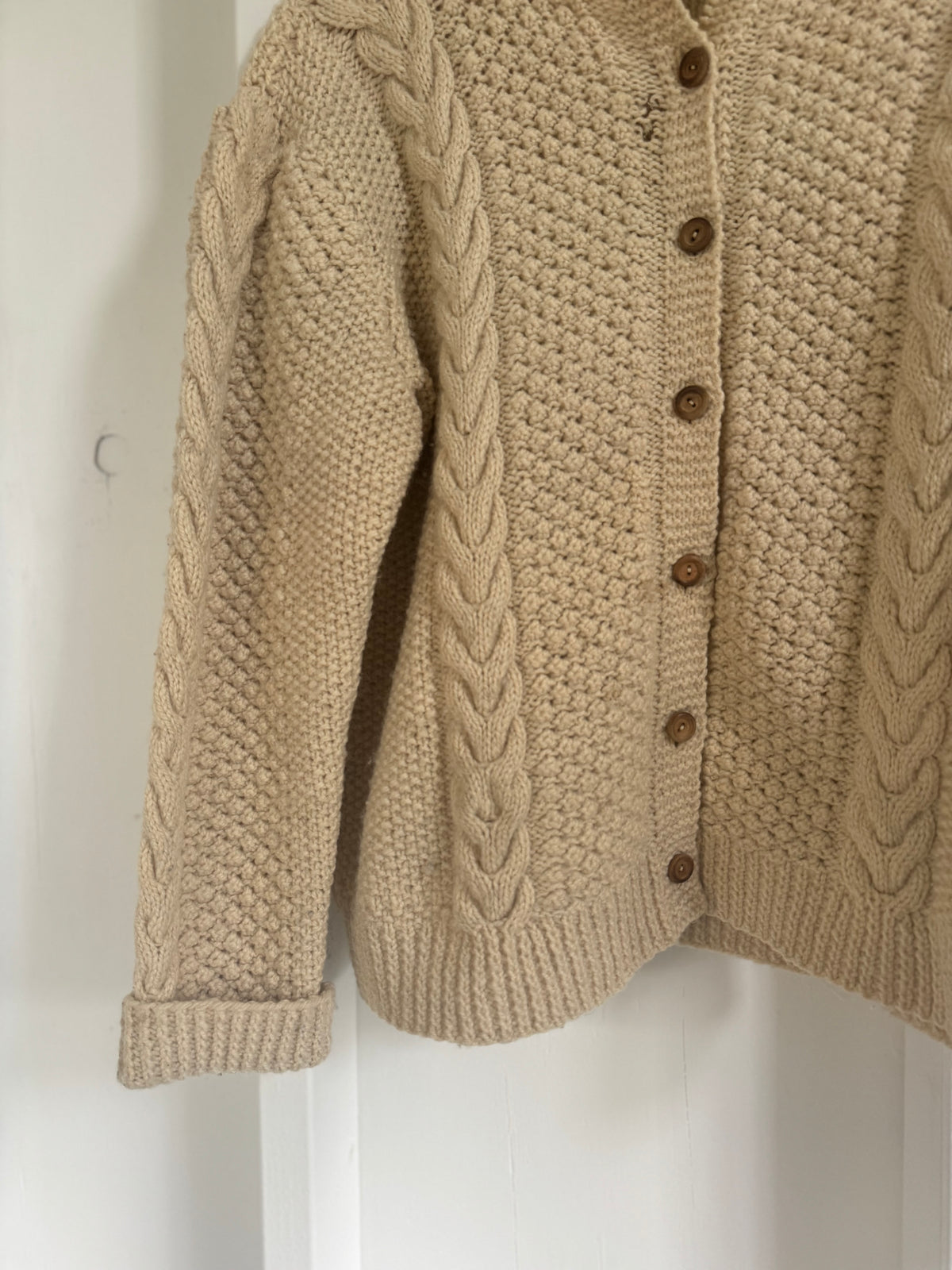 Vintage Pure Wool Fisherman's Sweater