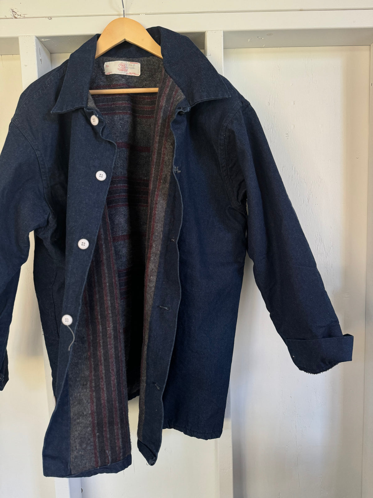 Vintage Blanket Lined Denim Jacket