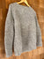 Vintage Hand Knit Wool Sweater - Oatmeal