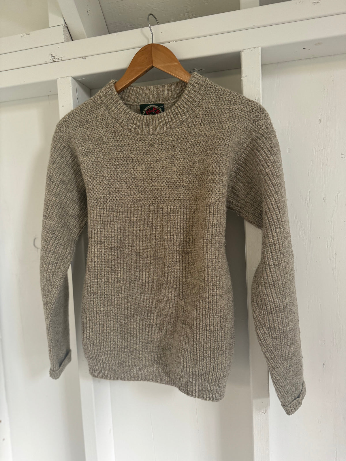 Vintage Wool Sweater - Oatmeal