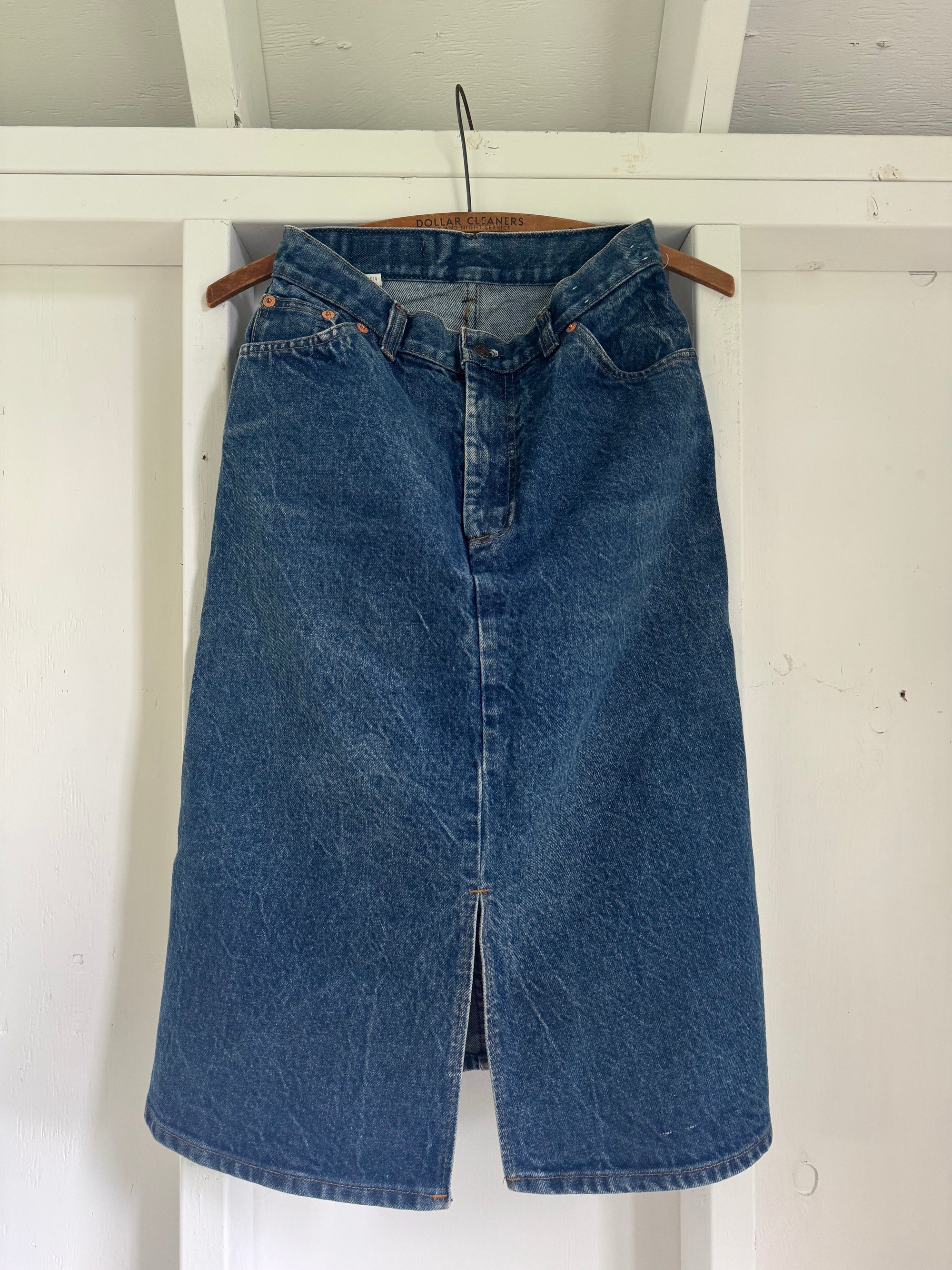 Vintage 80s Levi's Denim Skirt
