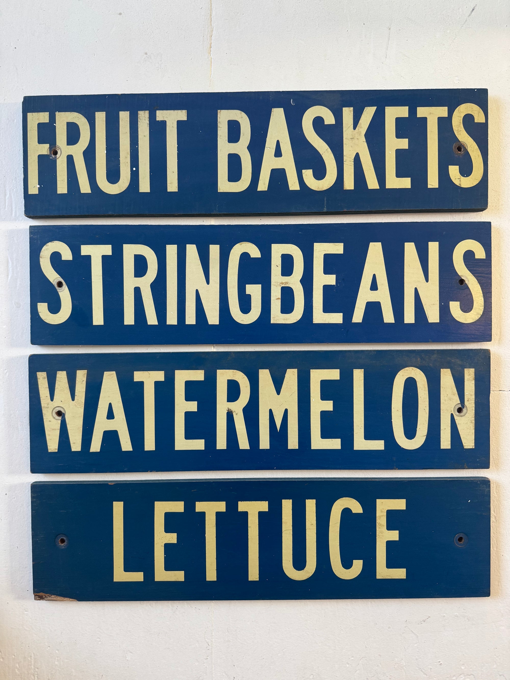 VTG Stringbean Farm Stand Sign