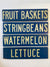VTG Lettuce Farm Stand Sign