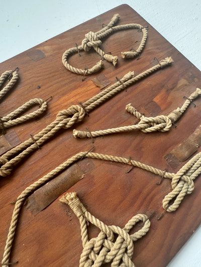 Vintage Sailor's Knot Board