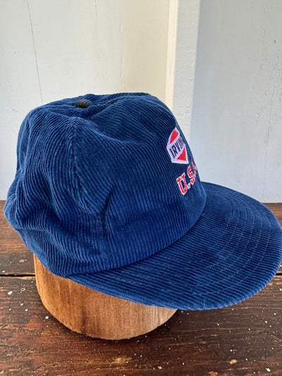 photo of a Vintage Irving USA Corduroy Hat