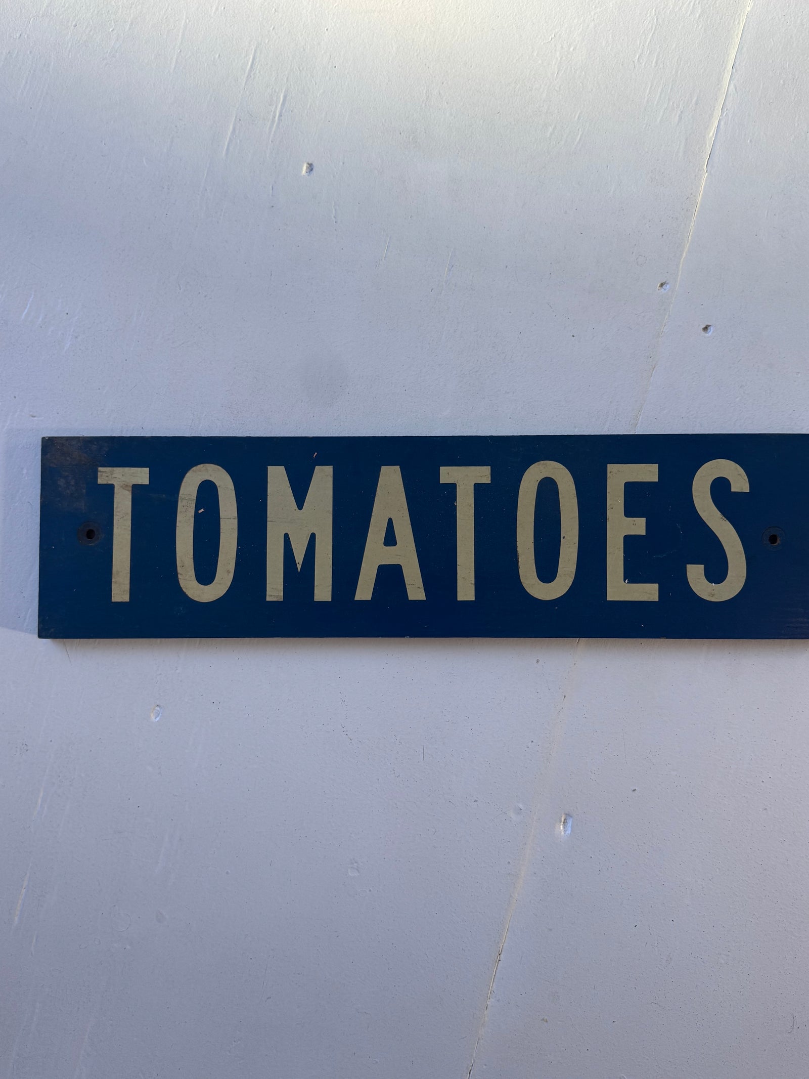 VTG Tomatoes Farm Stand Sign