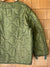 Vintage Quilted Liner Coat - Large