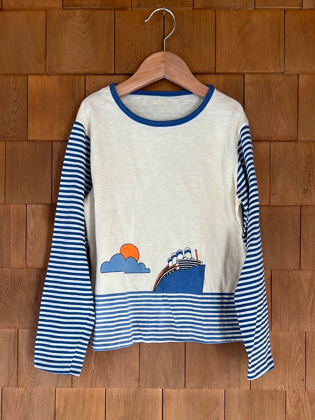 Vintage Mod Striped Long Sleeve