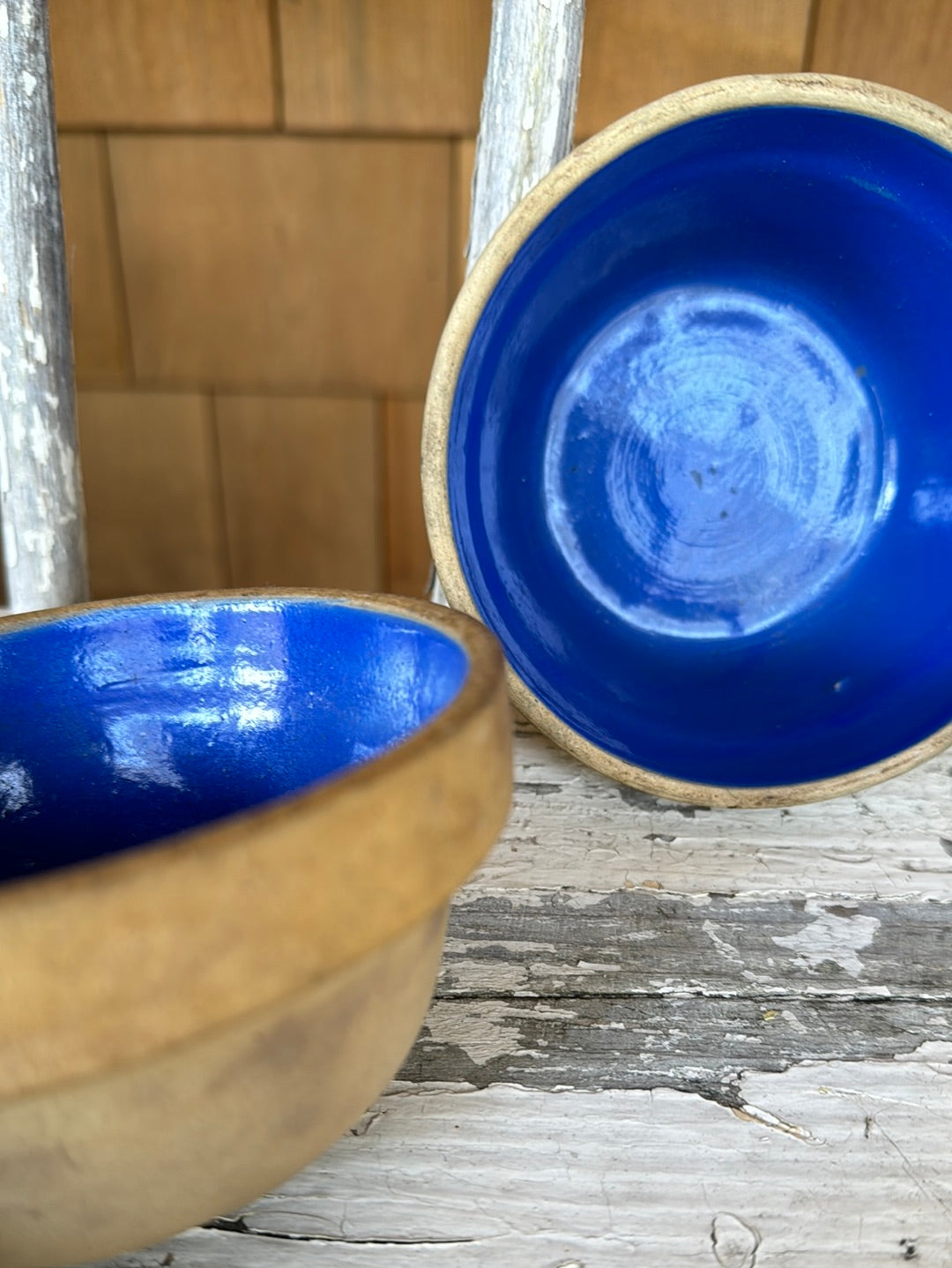 Vintage Ceramic Bowl Set  - Lapis