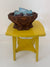 VTG Wood Popsicle Stick Bowl