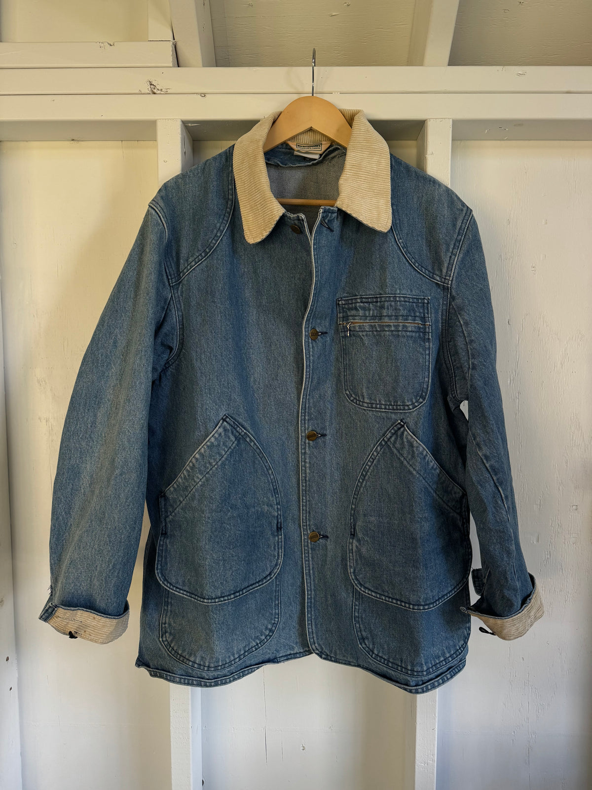 Vintage LL Bean Denim Barn Coat