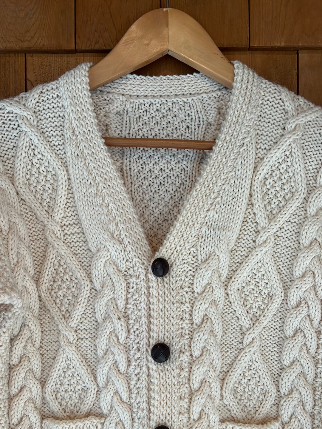 Vintage Fisherman's Cardigan Sweater
