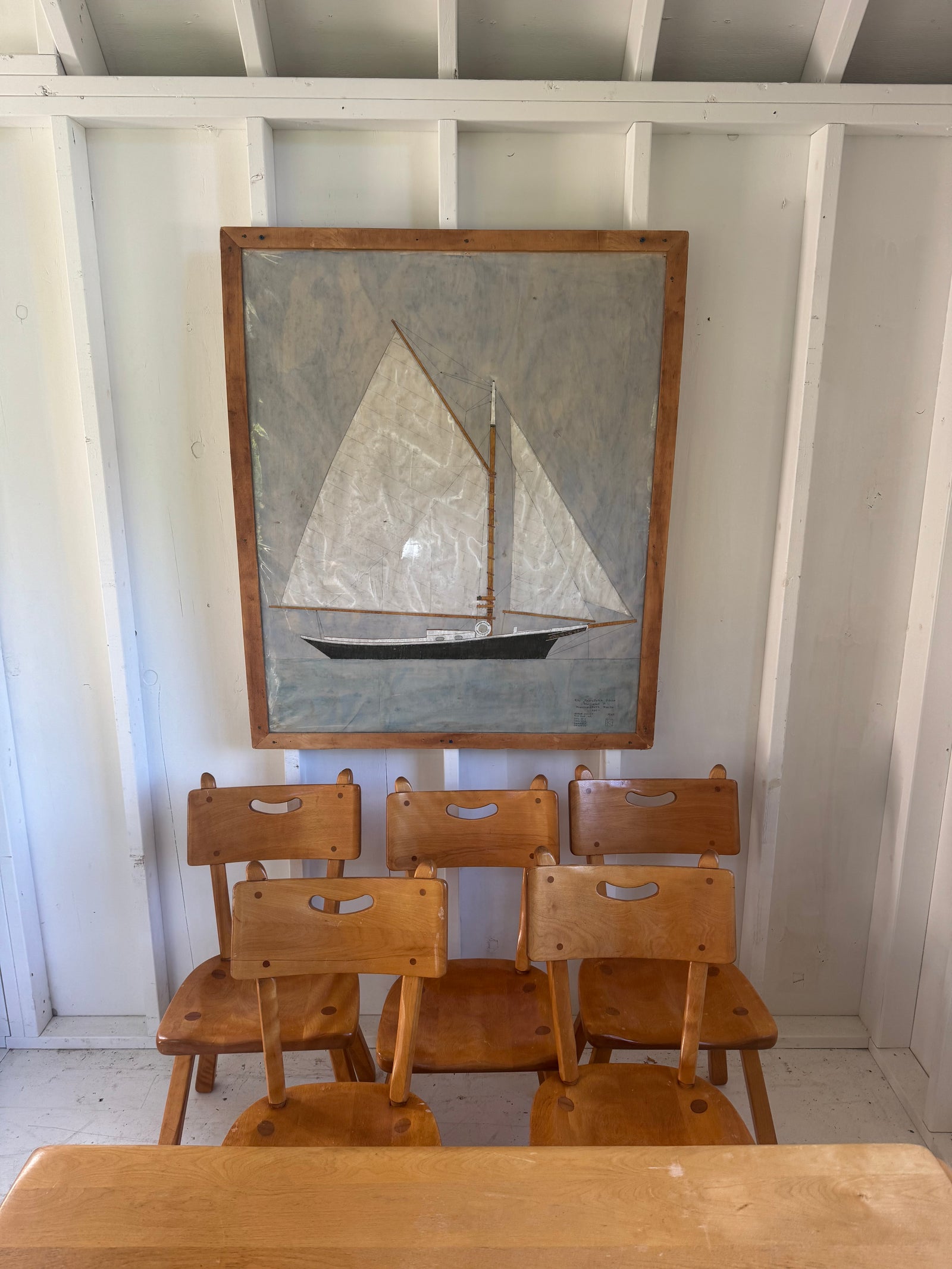 VTG Cushman Colonial Creations Dining Table + 5 Chairs