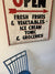 VTG Stand Open Sign