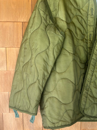 Vintage Quilted Liner Coat - Large