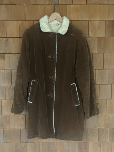 Vintage Corduroy Sherpa Jacket