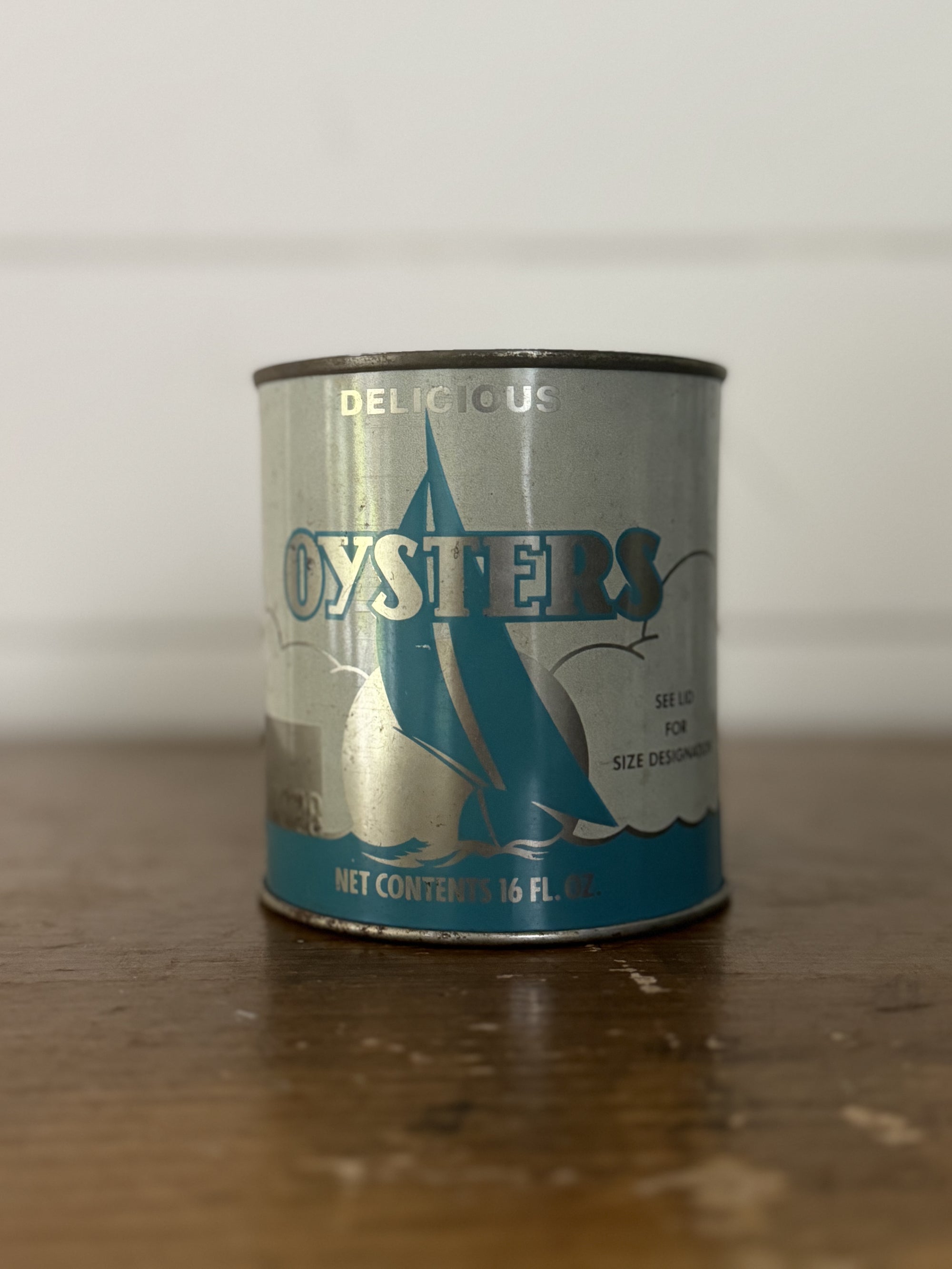 Vintage Oyster Tin