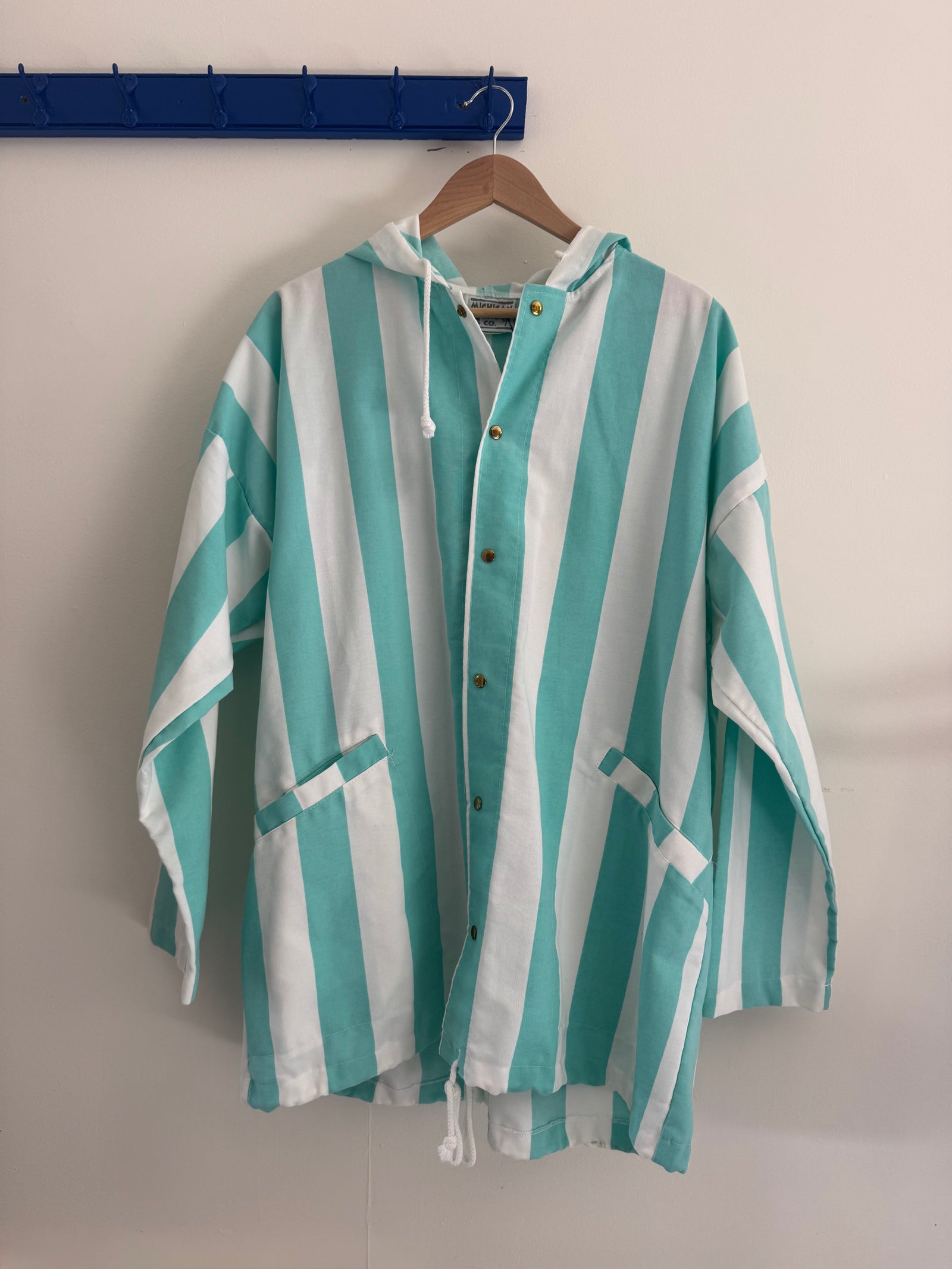 VTG Striped Hooded Jacket