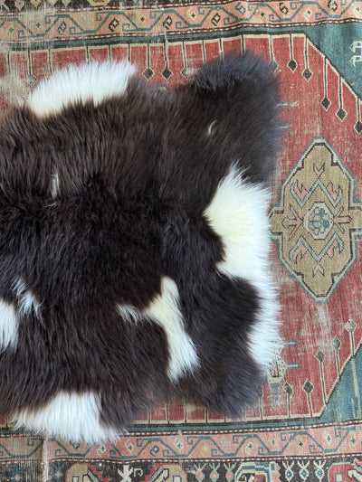 Sheep Skin - Brown + White