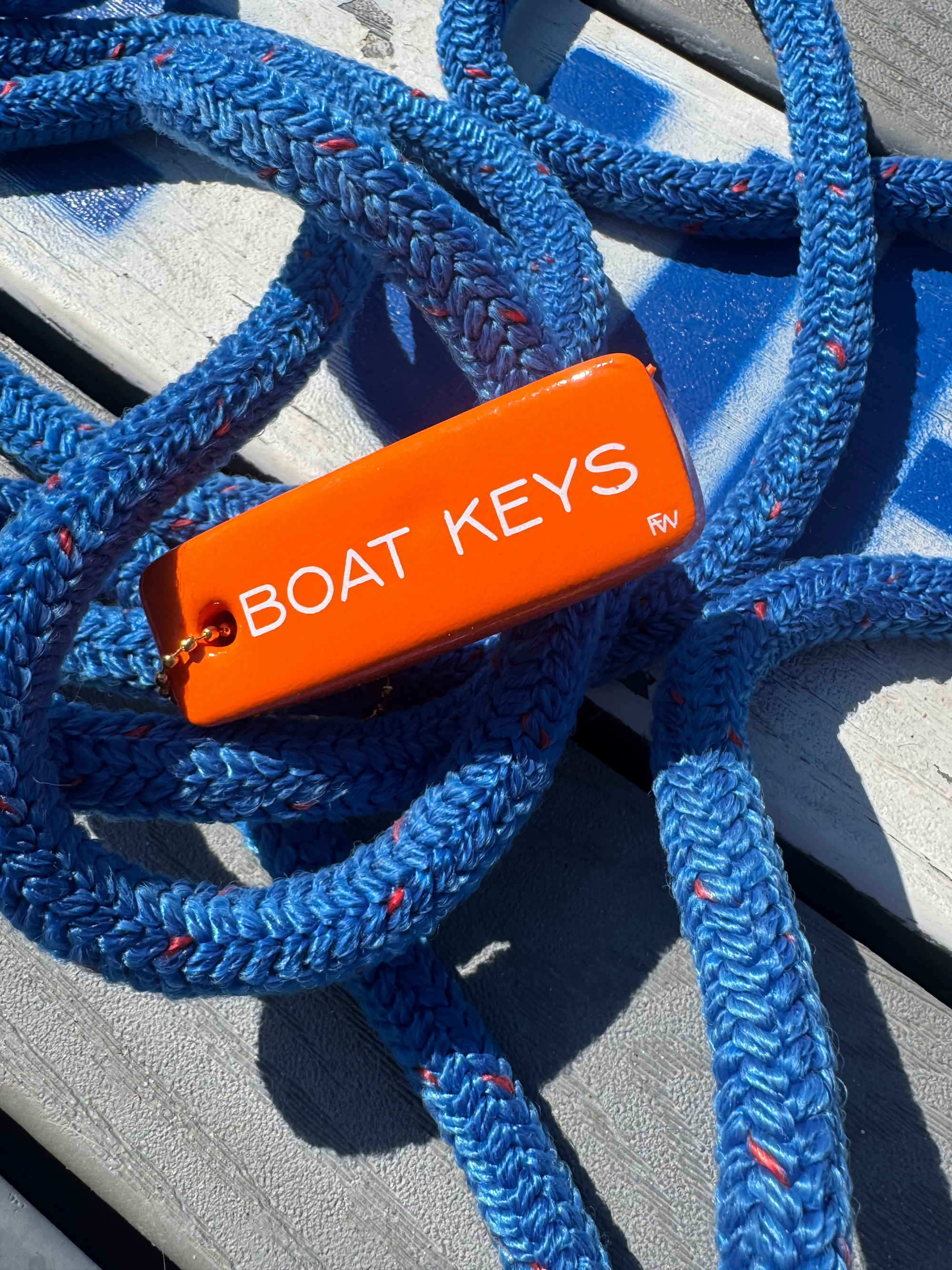 BOAT KEYS Floating Keychain