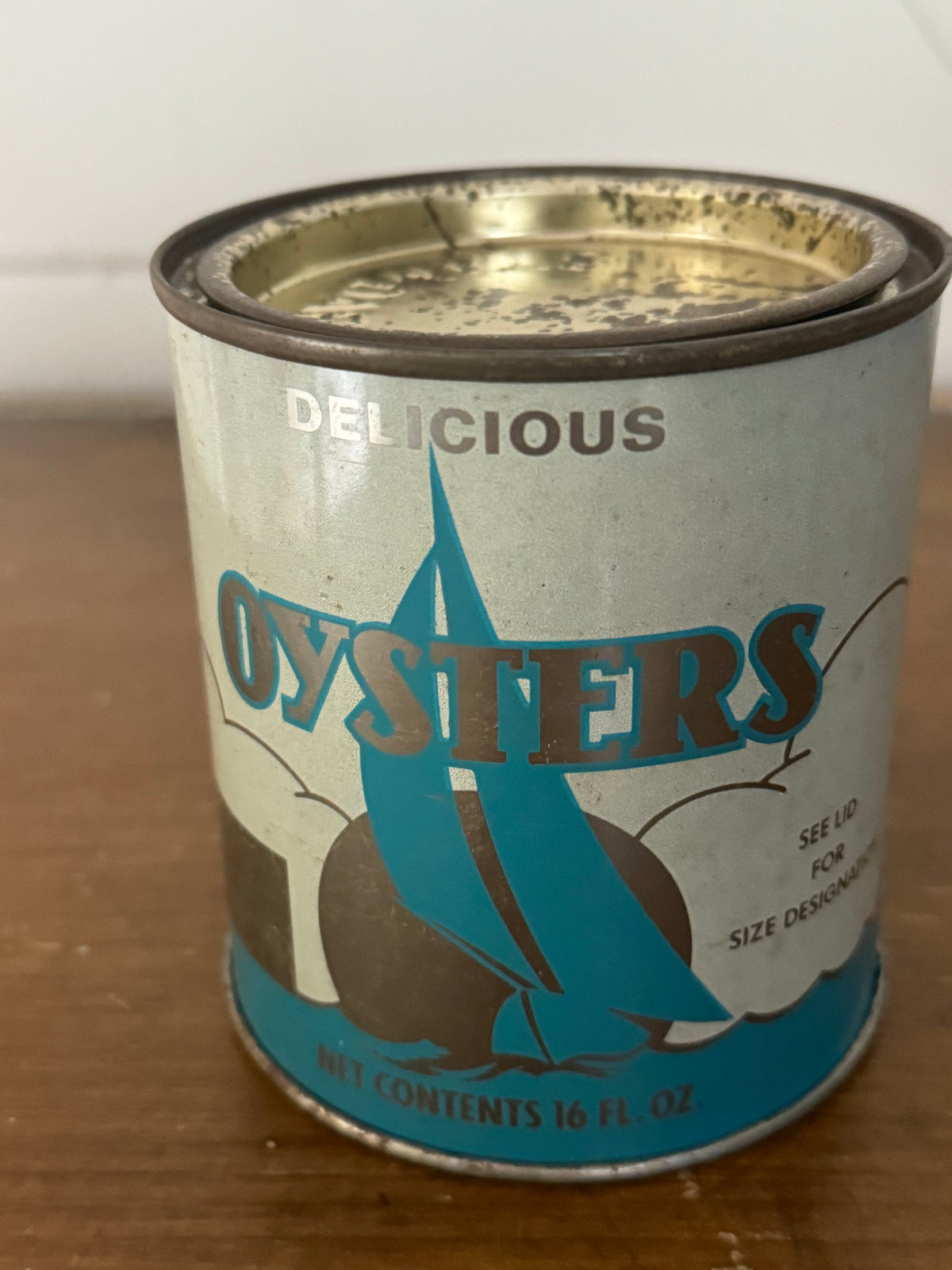 Vintage Oyster Tin