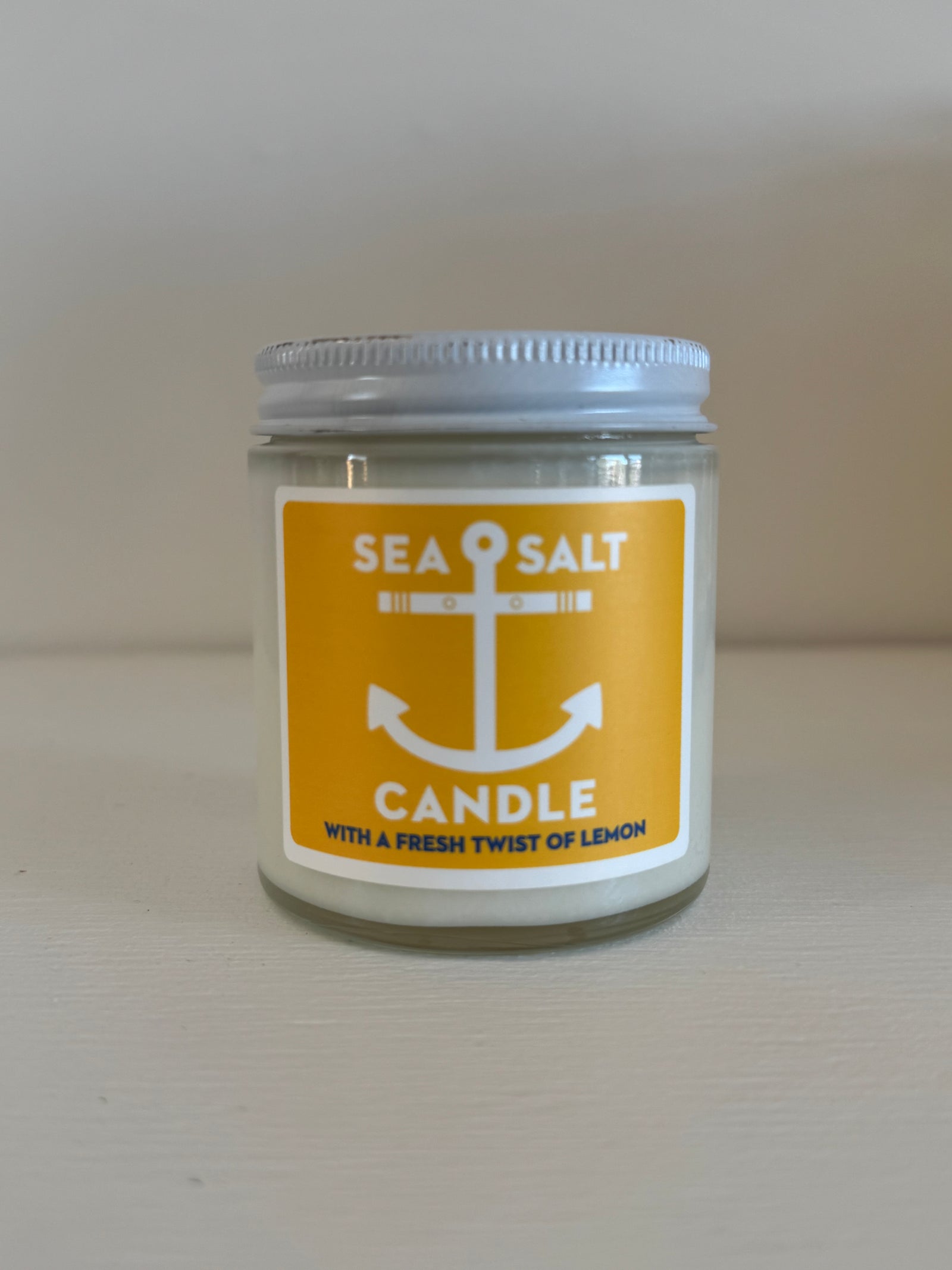 Sea Salt Lemon Candle Cutie