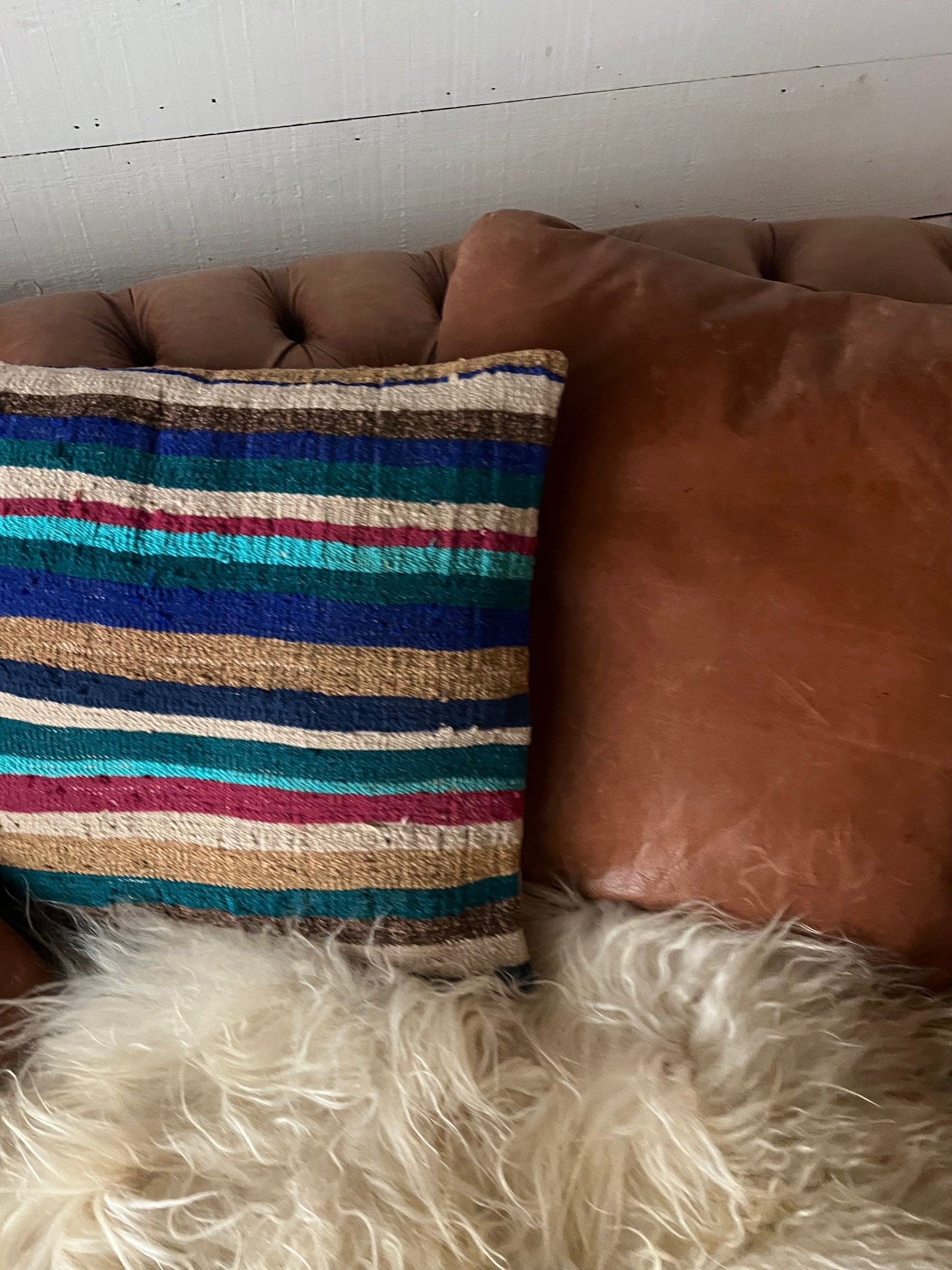 Vintage Turkish Pillow Cover - 20 x 20