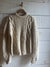 Vintage Wool Fishermen's Sweater