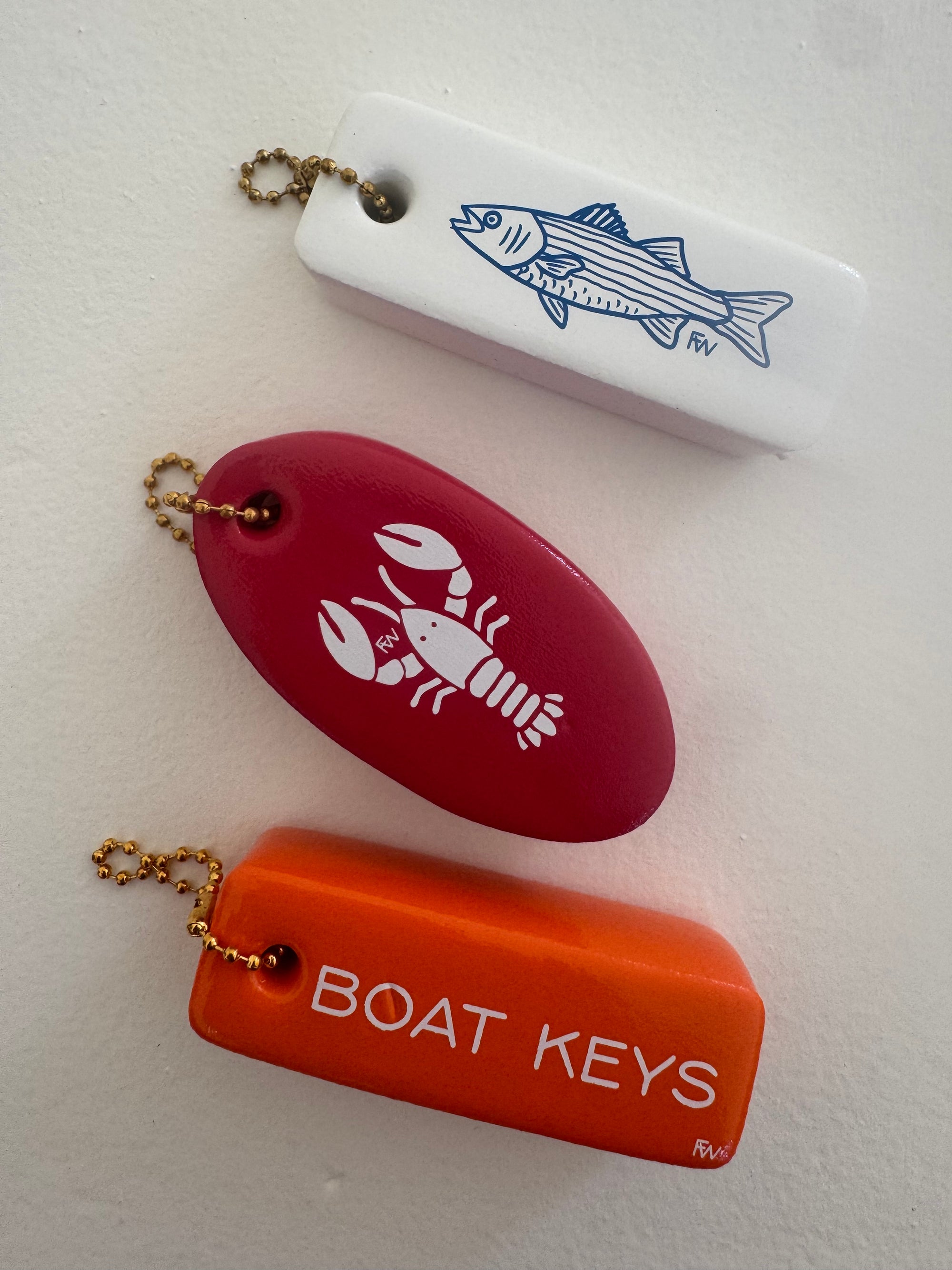 BOAT KEYS Floating Keychain