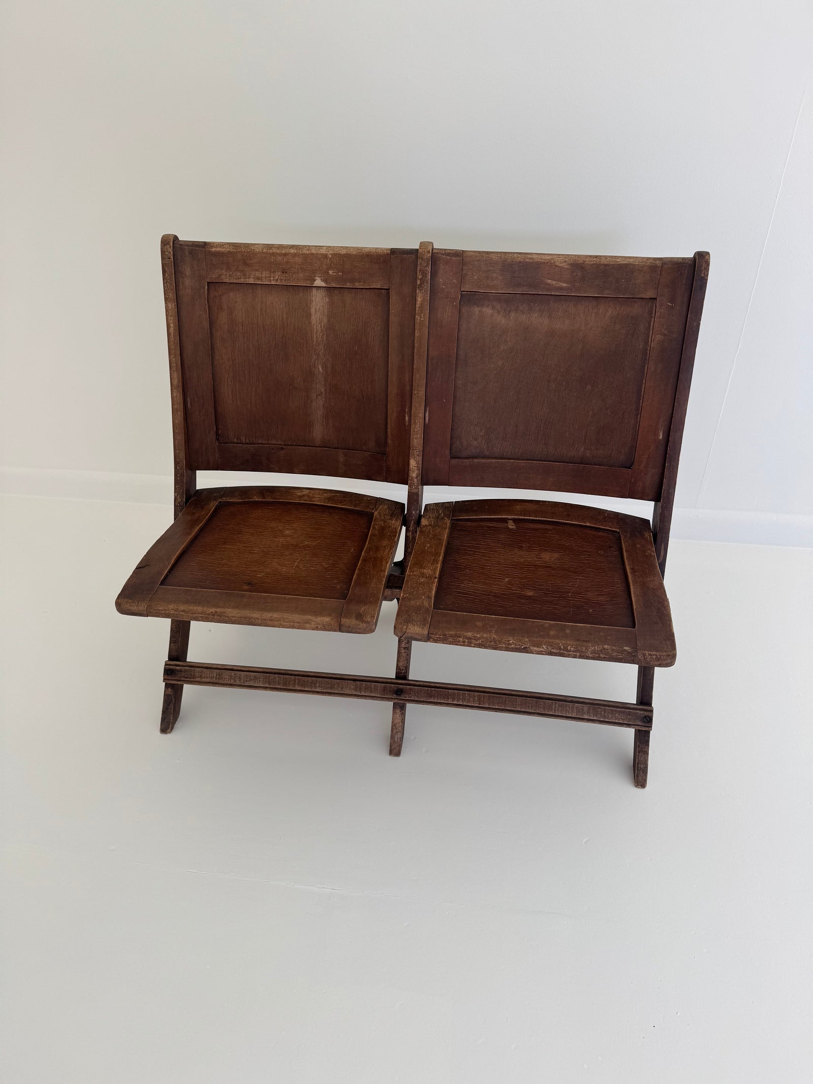 Vintage Wood Folding Chairs