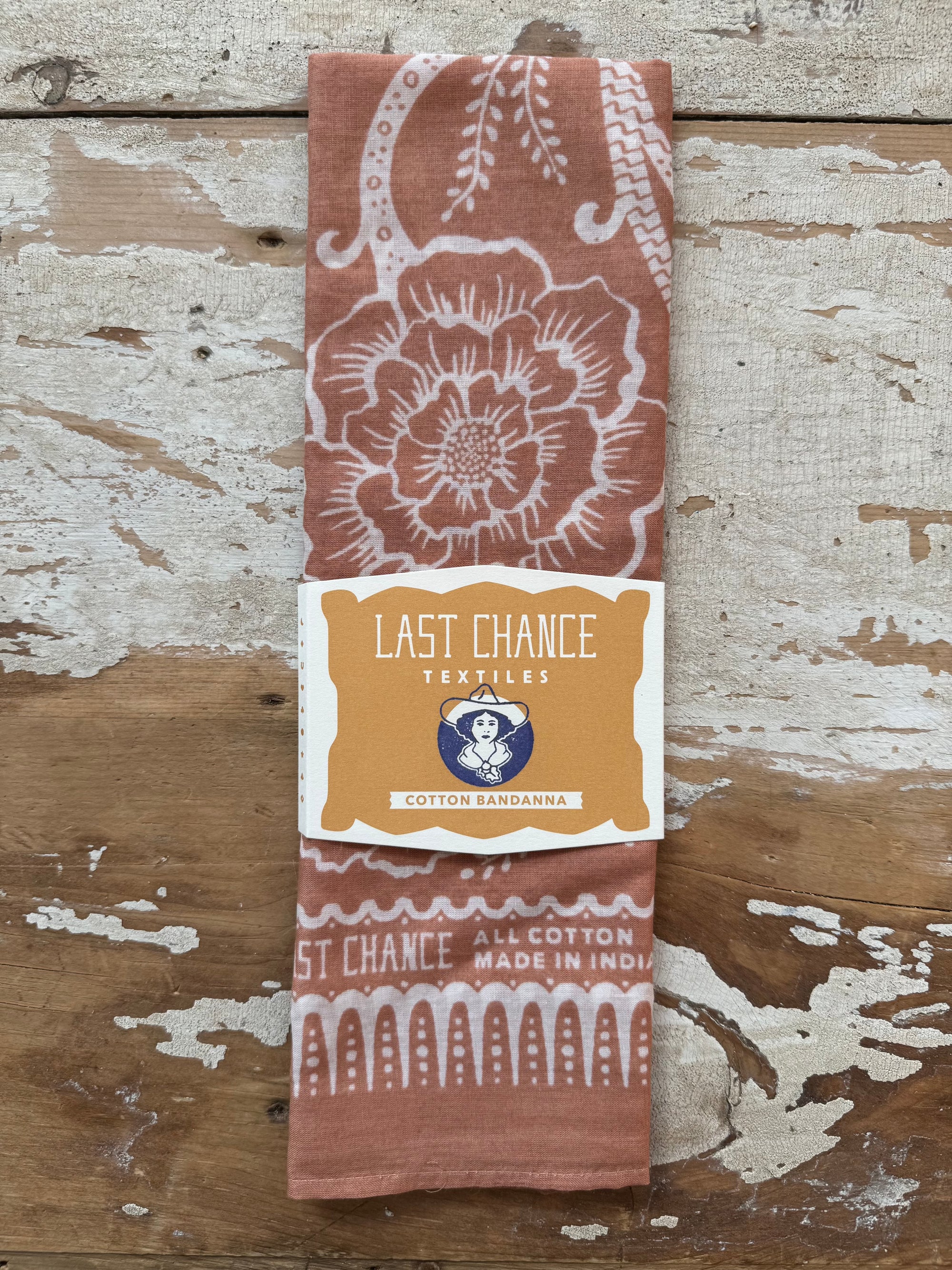 Cotton Ramble Bandana - Spice