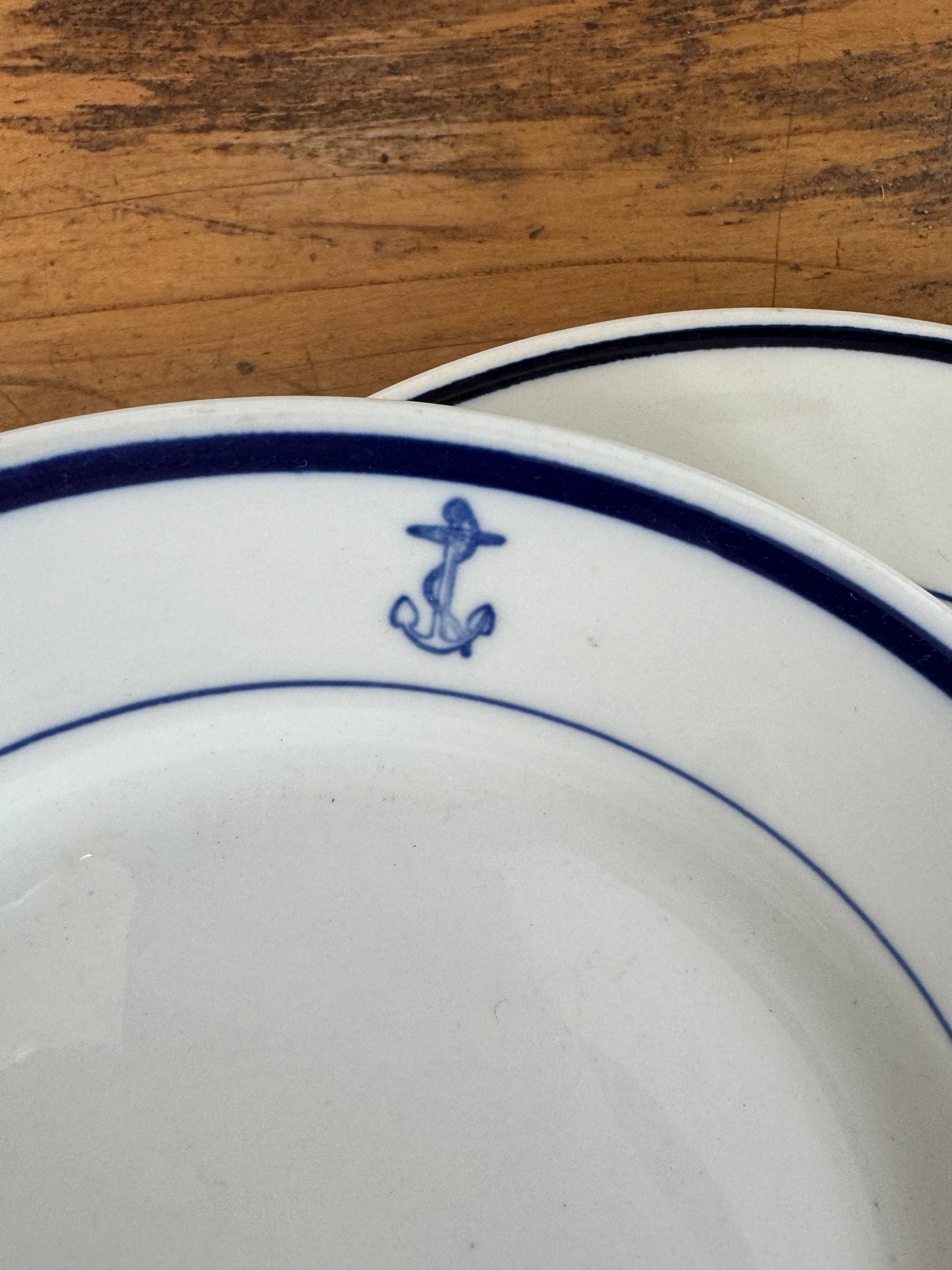 Vintage USN Anchor Plate