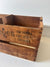 Vintage Sunkist Orange Wood Double Crate
