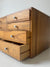 Vintage Oak Wood Trinket Organizer