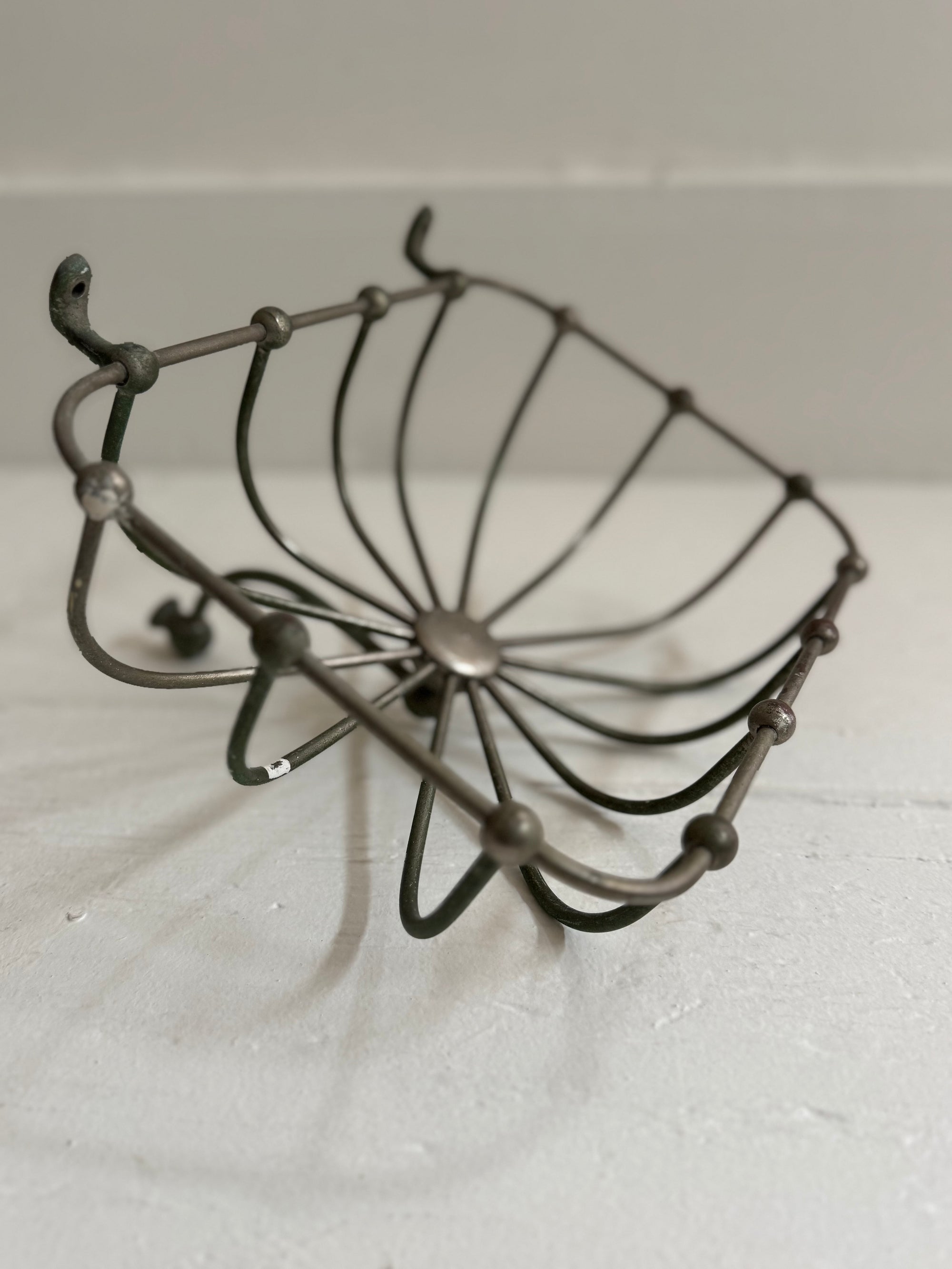 Antique 1920s Wall Mount Sponge Holder