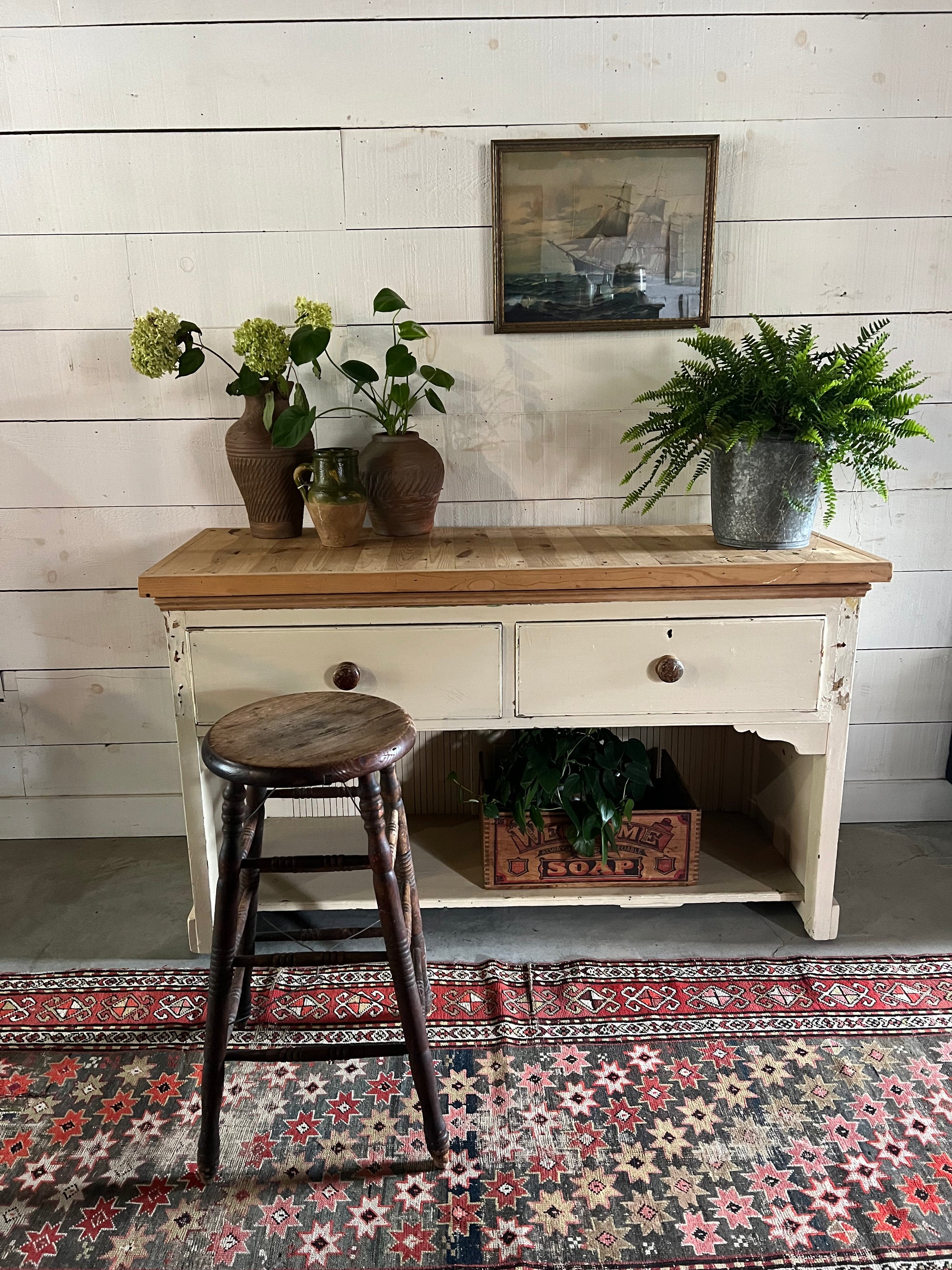 Vintage Industrial Island