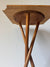 VTG Birds Eye Maple Tripod Table