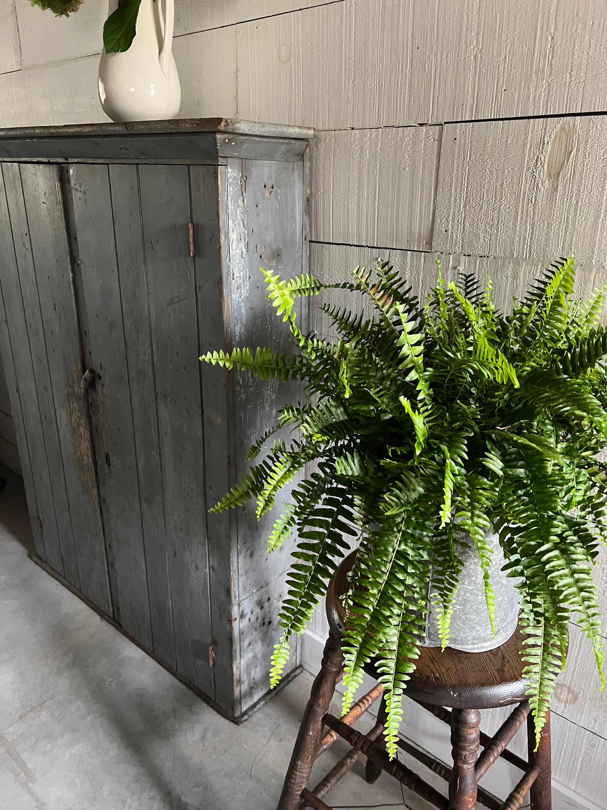 Antique Americana Farmhouse Cupboard